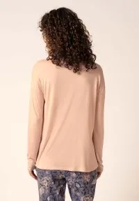 HUBER hautnah - Night Basic Selection - Pajama Top Long