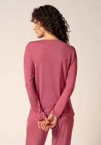 HUBER hautnah - Night Basic Selection - Pajama Top Long