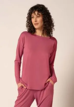 HUBER hautnah - Night Basic Selection - Pajama Top Long