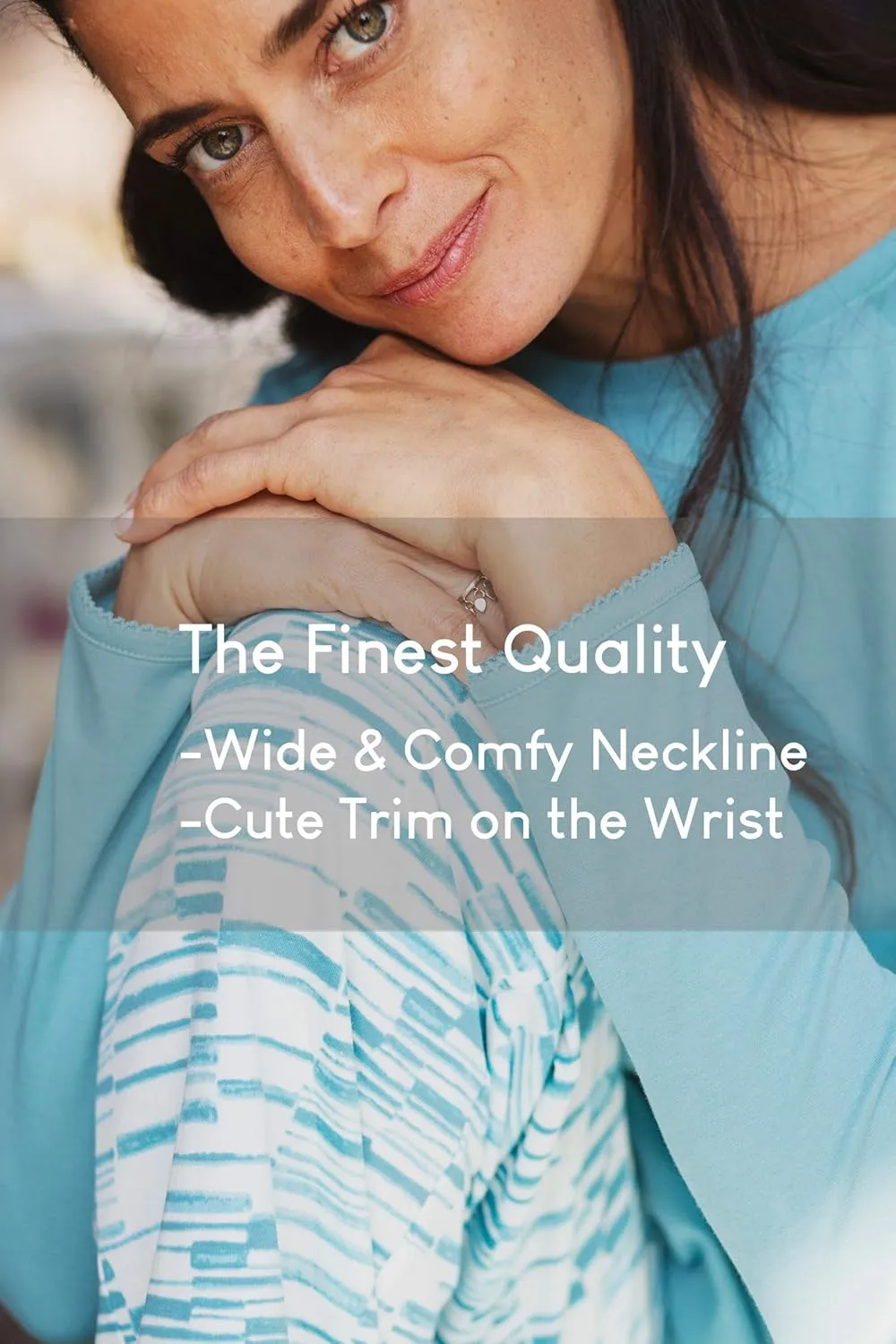 Incredibly Soft Pima Cotton Women's Pajamas Set - The Therapist