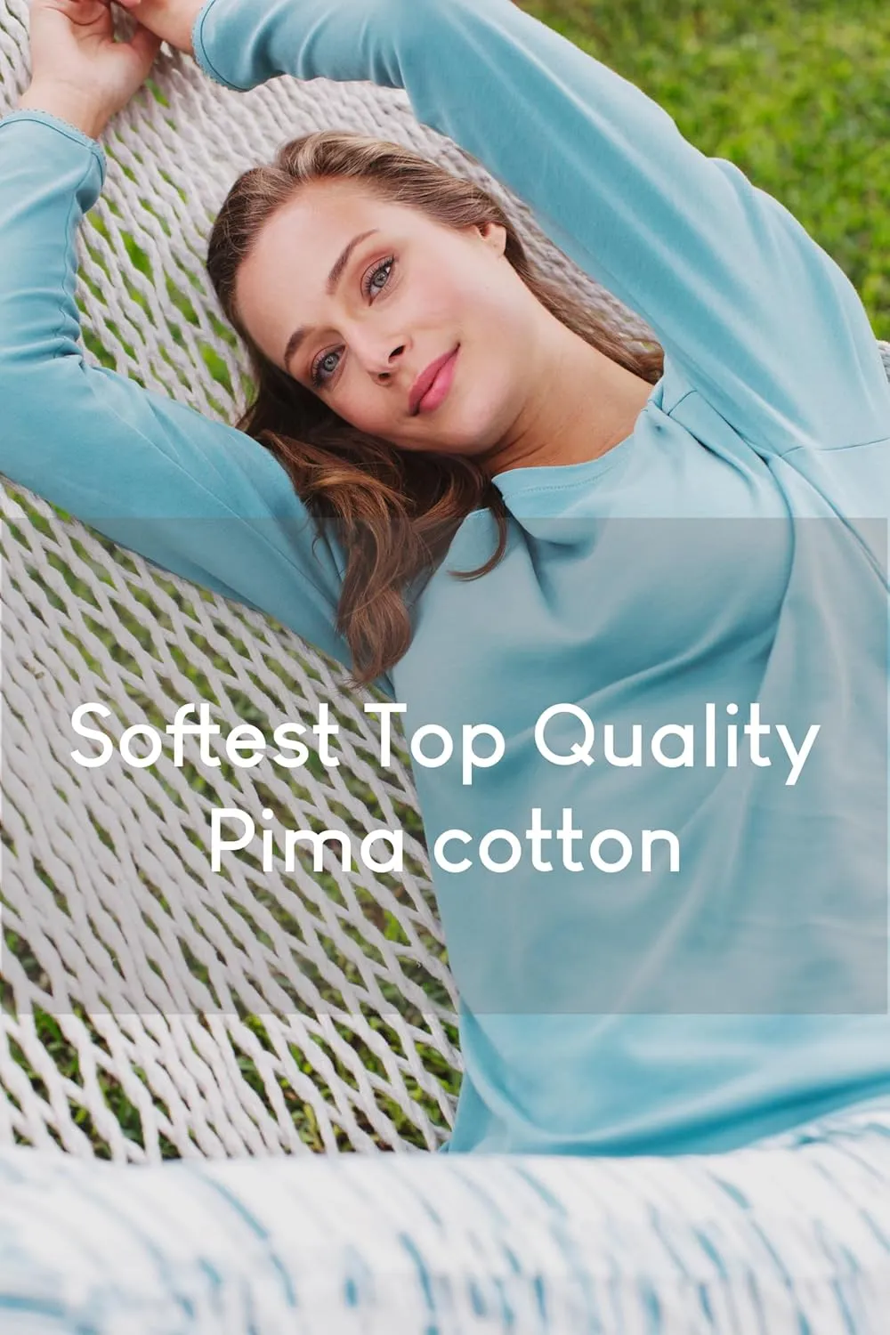 Incredibly Soft Pima Cotton Women's Pajamas Set - The Therapist