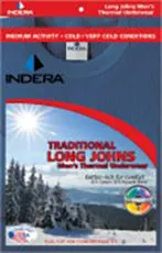 Indera Mills 810LS Traditional Long John Thermal Long Sleeve Shirt - Colors