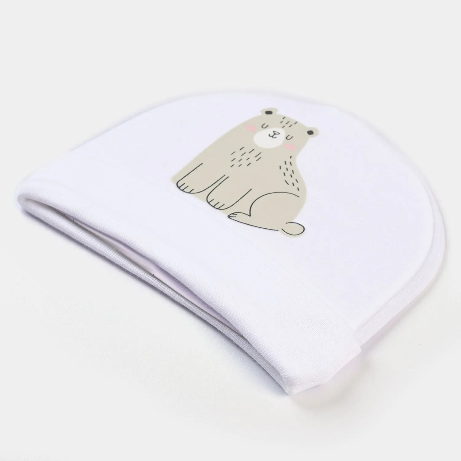 Infant Boys Cotton Set 4PCs Set Bear-B. White