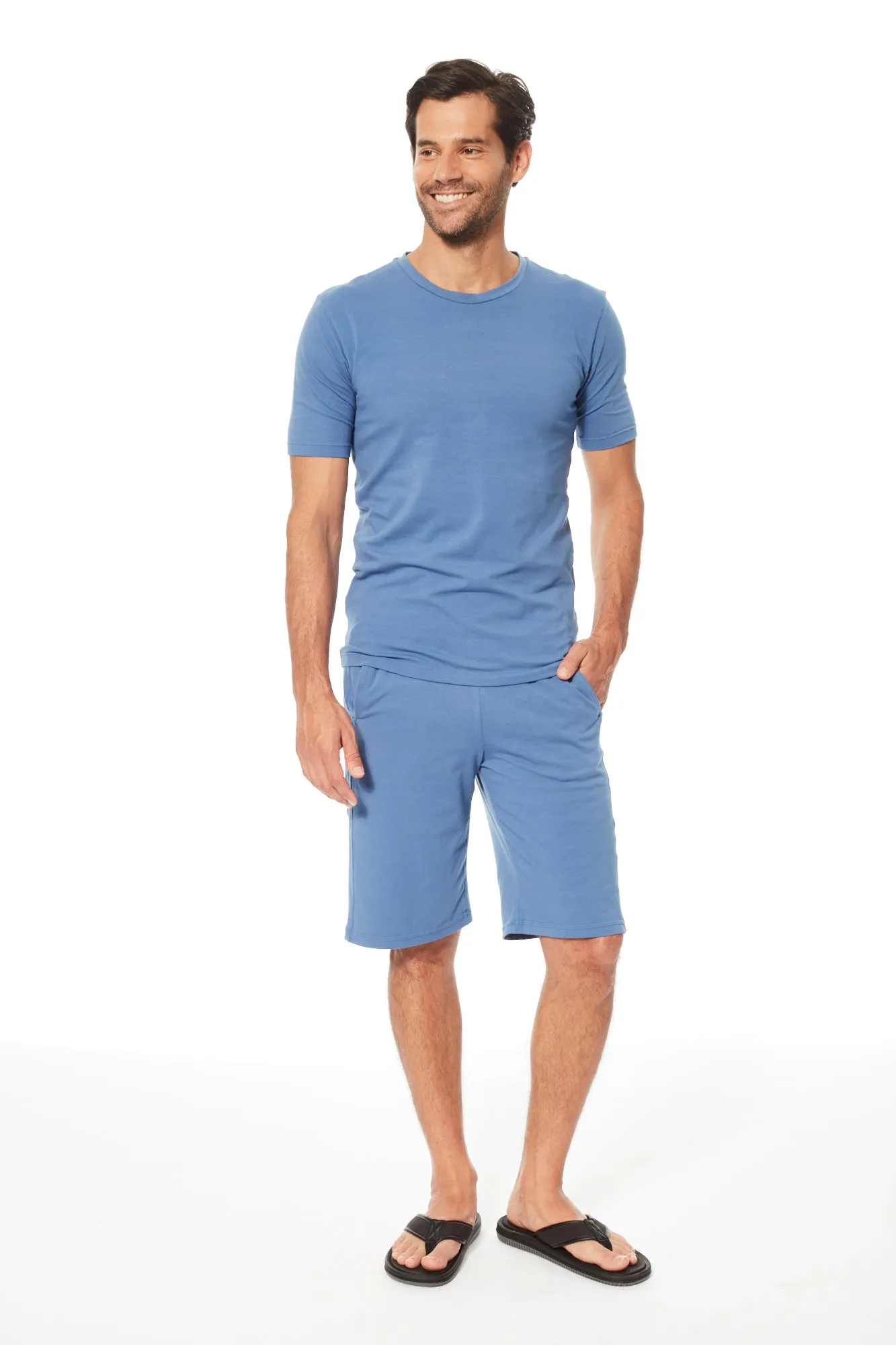 Invel® Active Sleepwear T-Shirt - Men's Short Sleeve with Bioceramic MIG3® Far-Infrared Technology