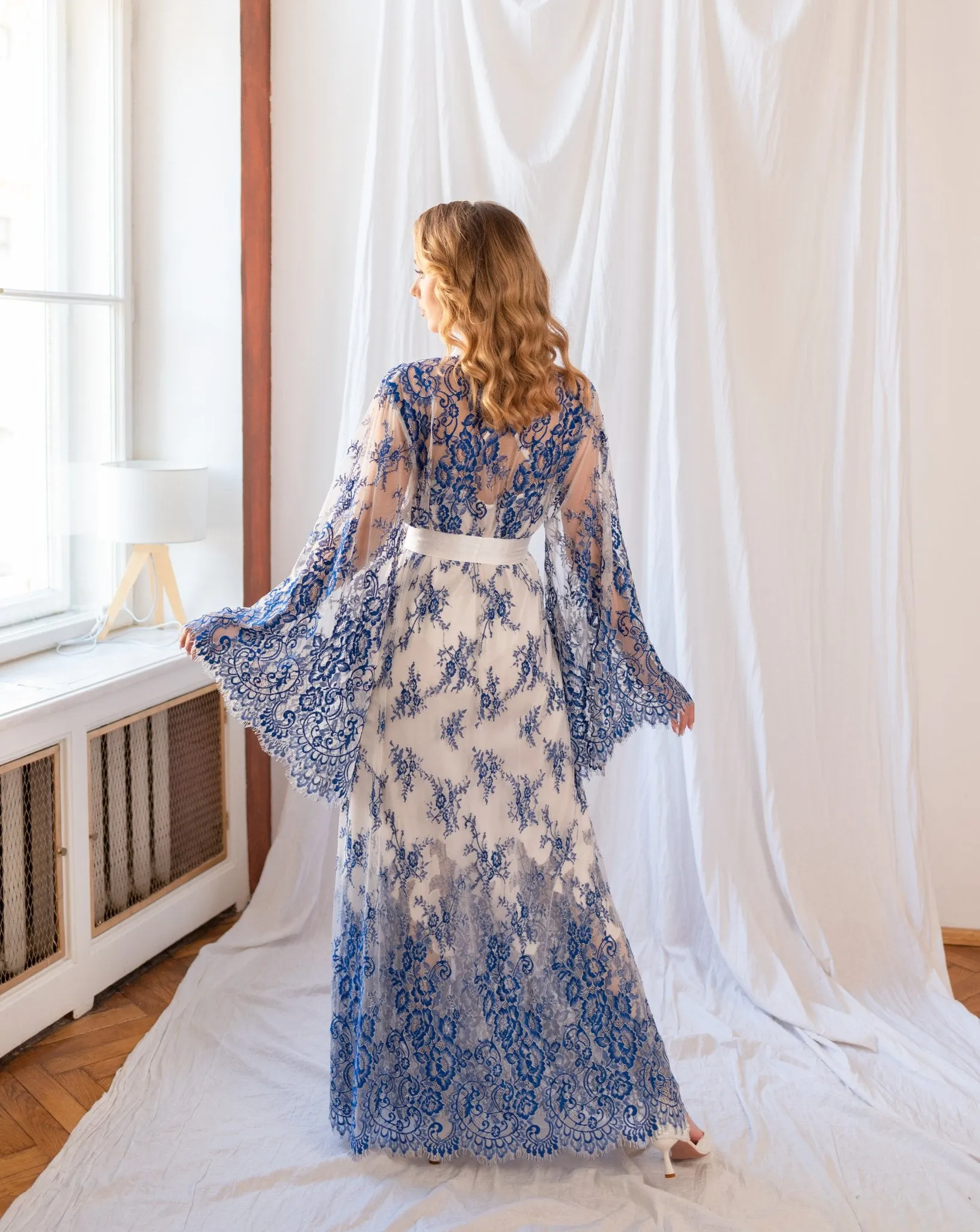 Iris Robe and Nightgown Set