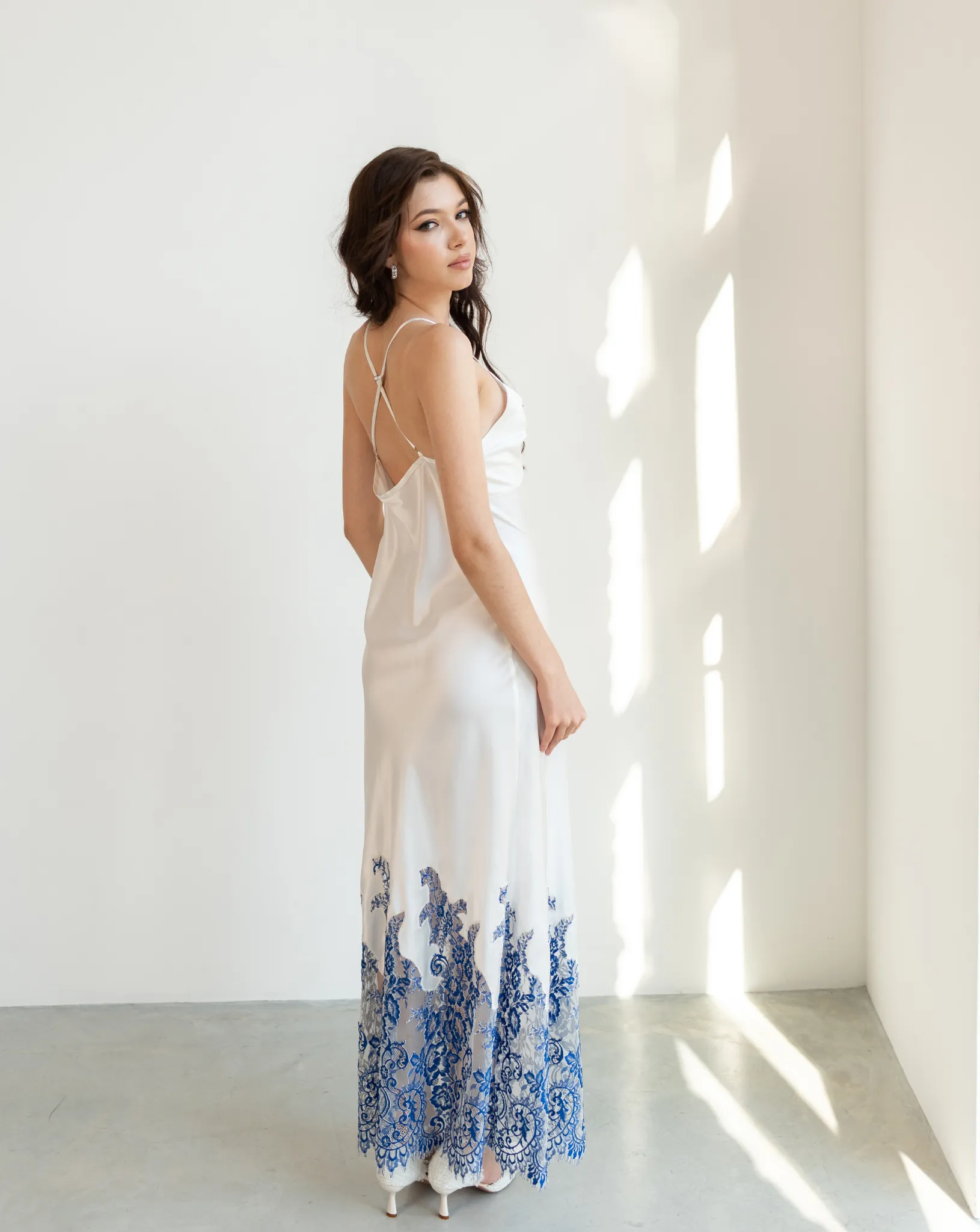 Iris Robe and Nightgown Set