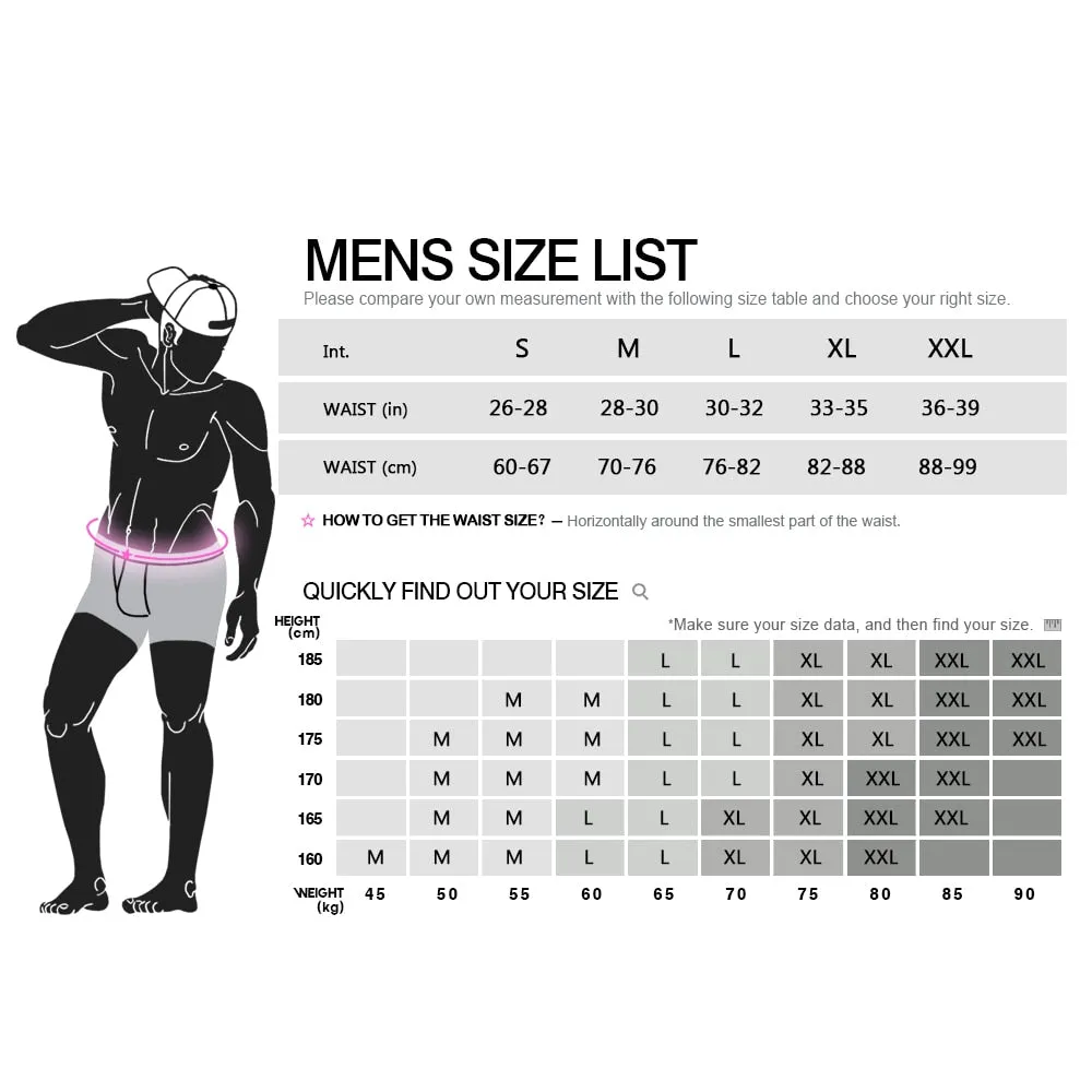 Jinquedai Fashion Printing Male Underpants For Men,Including High Quality  Comfortable Cotton Men's Panties And Boxer Briefs