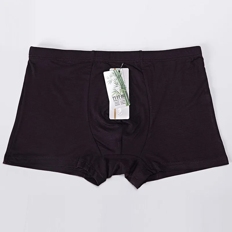 Jinquedai Fasion High Quality Bamboo Underwear Men XL XXL XXXL XXXXL 5XL 6XL 7XL Size Men Boxer Underwear Plus Size Flat Feet Panties