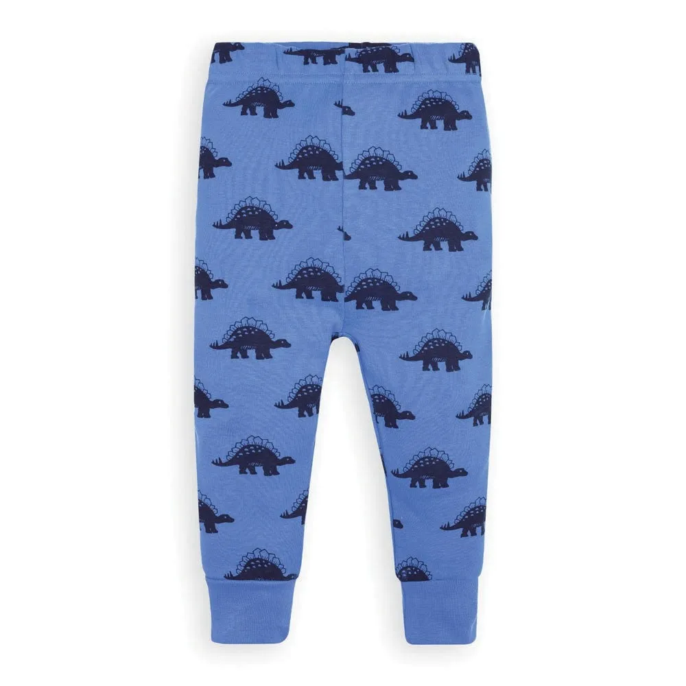 Jojo Mamann Bebe Kids' Dinosaur Snug Fit Rib Pajamas