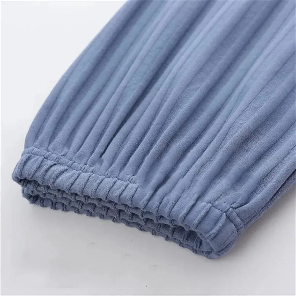 JSEIAJB 5XL Men's Pajamas Short Sleeve Shorts Round Collar Casual Dad Home Clothes Knitted Cotton Polyester Fabric