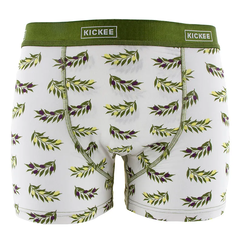 Kickee Pants Men's Print Boxer Brief
