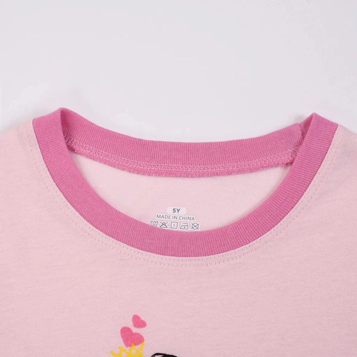 Kids Girls Cartoon Girls Print Pajamas for Summer