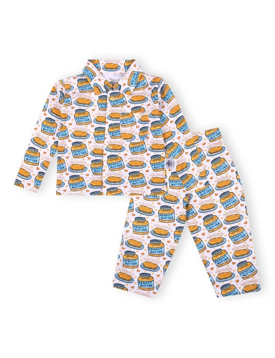 Kids Pajama Set Combo of 2 - Breakfast Club & Sweet Tropical