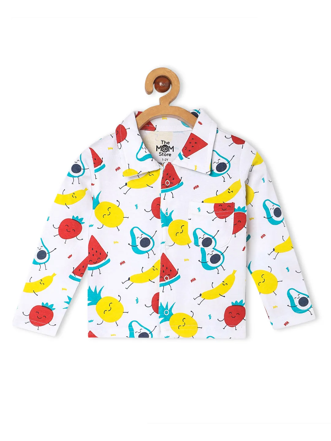 Kids Pajama Set Combo of 2- Fruity Cutie & Up in the Air