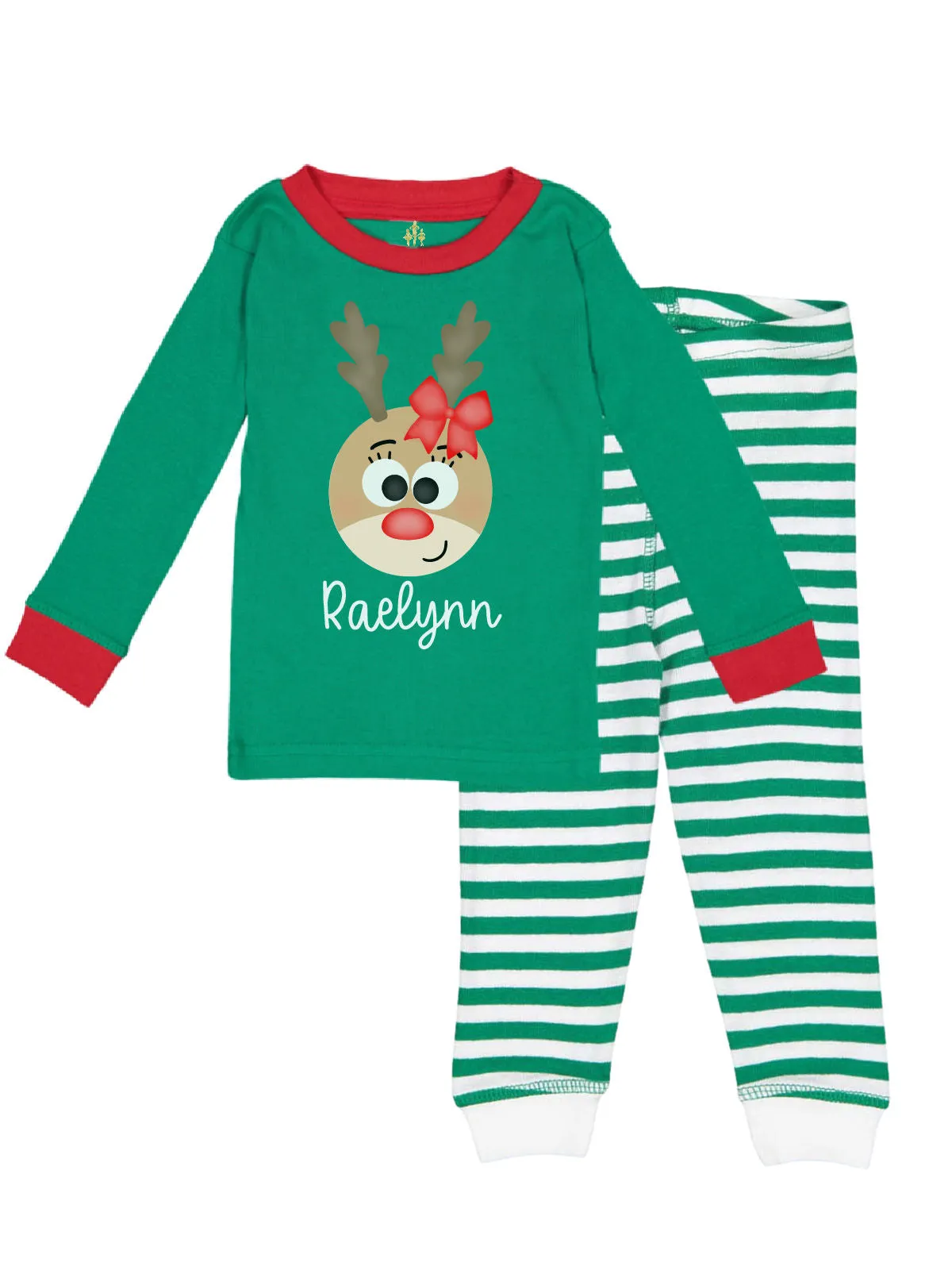 Kids' Reindeer Christmas Pajamas