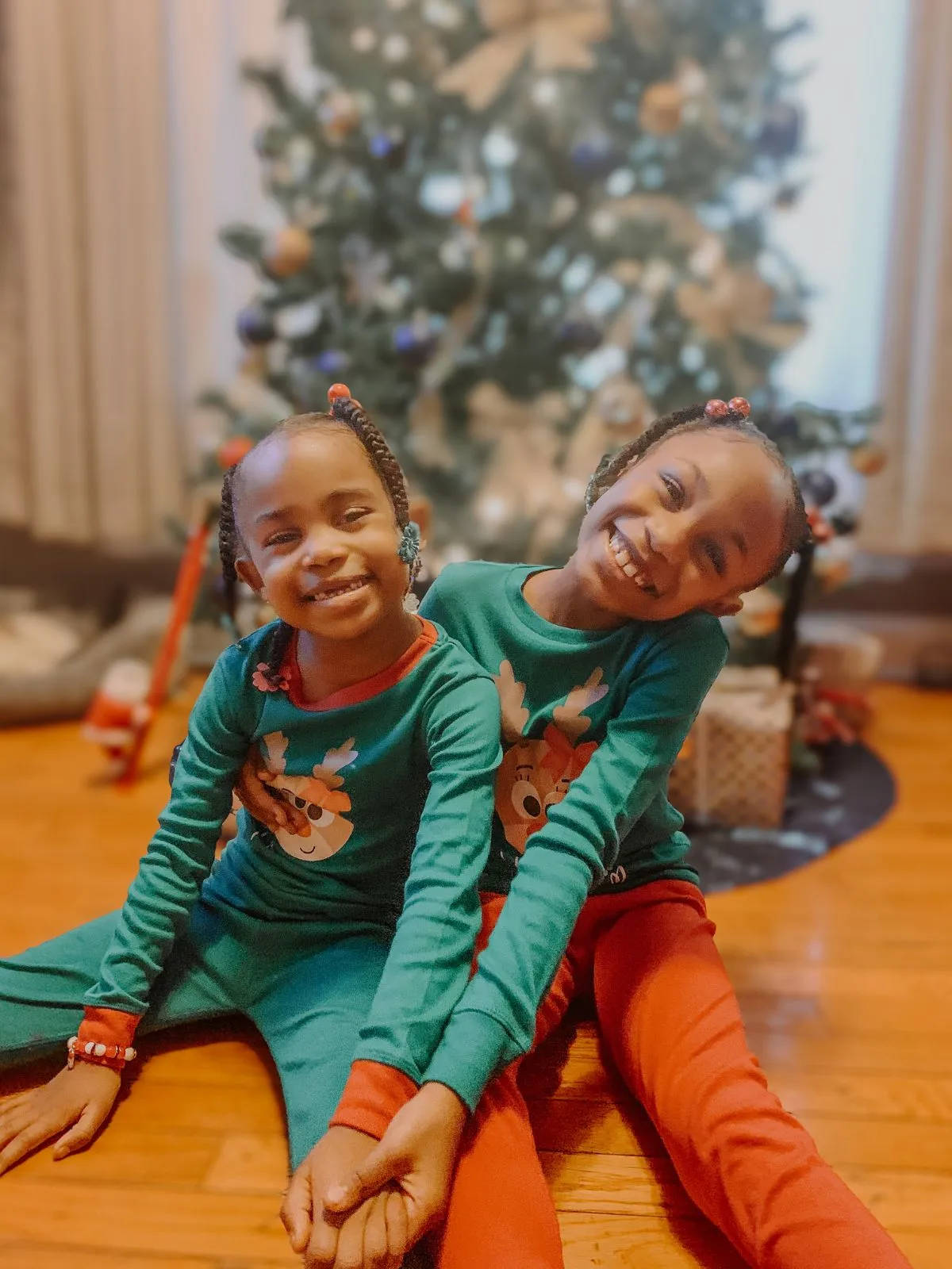 Kids' Reindeer Christmas Pajamas