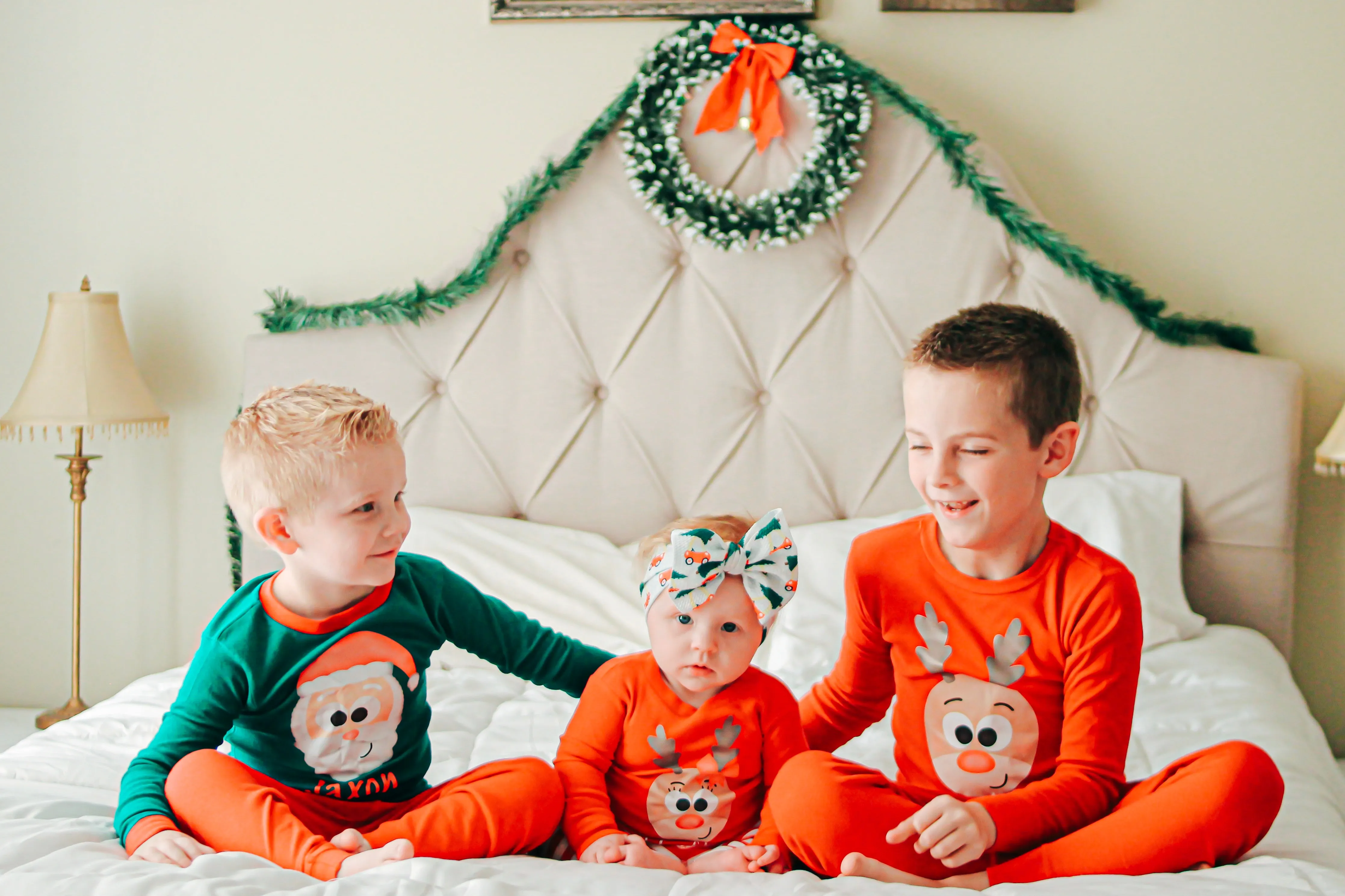 Kids' Reindeer Christmas Pajamas
