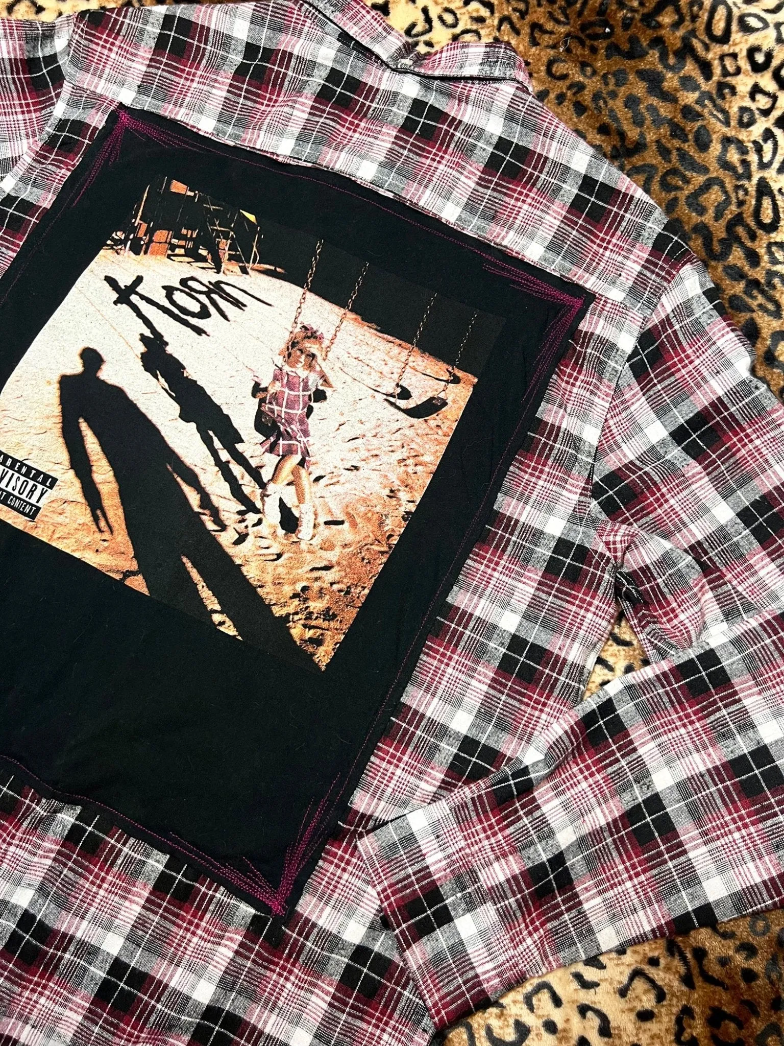 Korn Parental Advisory Flannel