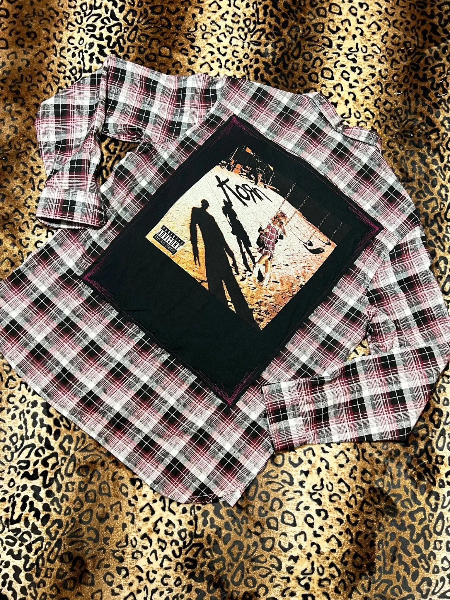 Korn Parental Advisory Flannel