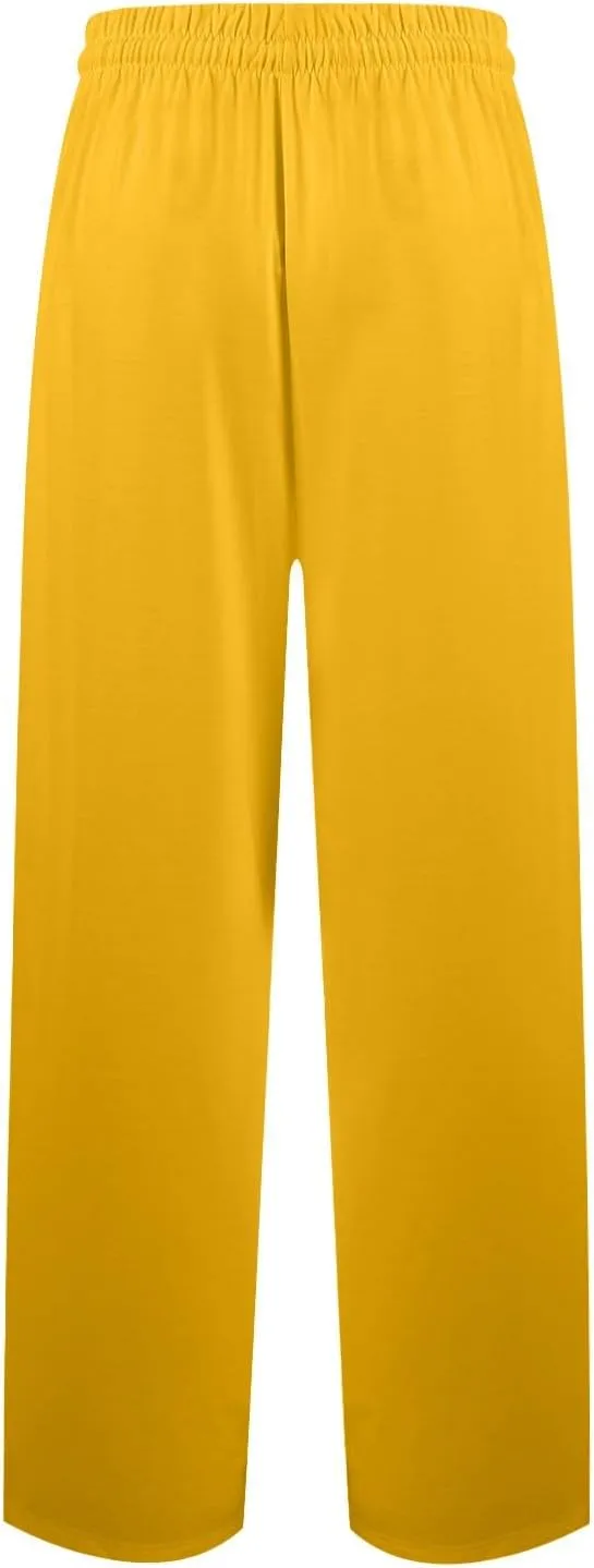 KUIOLYPOER Pajama Pants Men Solid Lounge Pajama Bottoms with Pockets Sleepwear PJ Pants Drawstring Elastic Pajama Pants