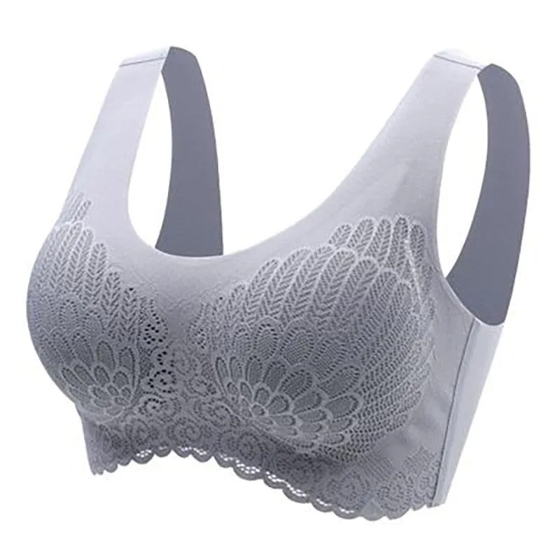 Lace Brassiere Push Up Bralette With Pad Vest Top Bra