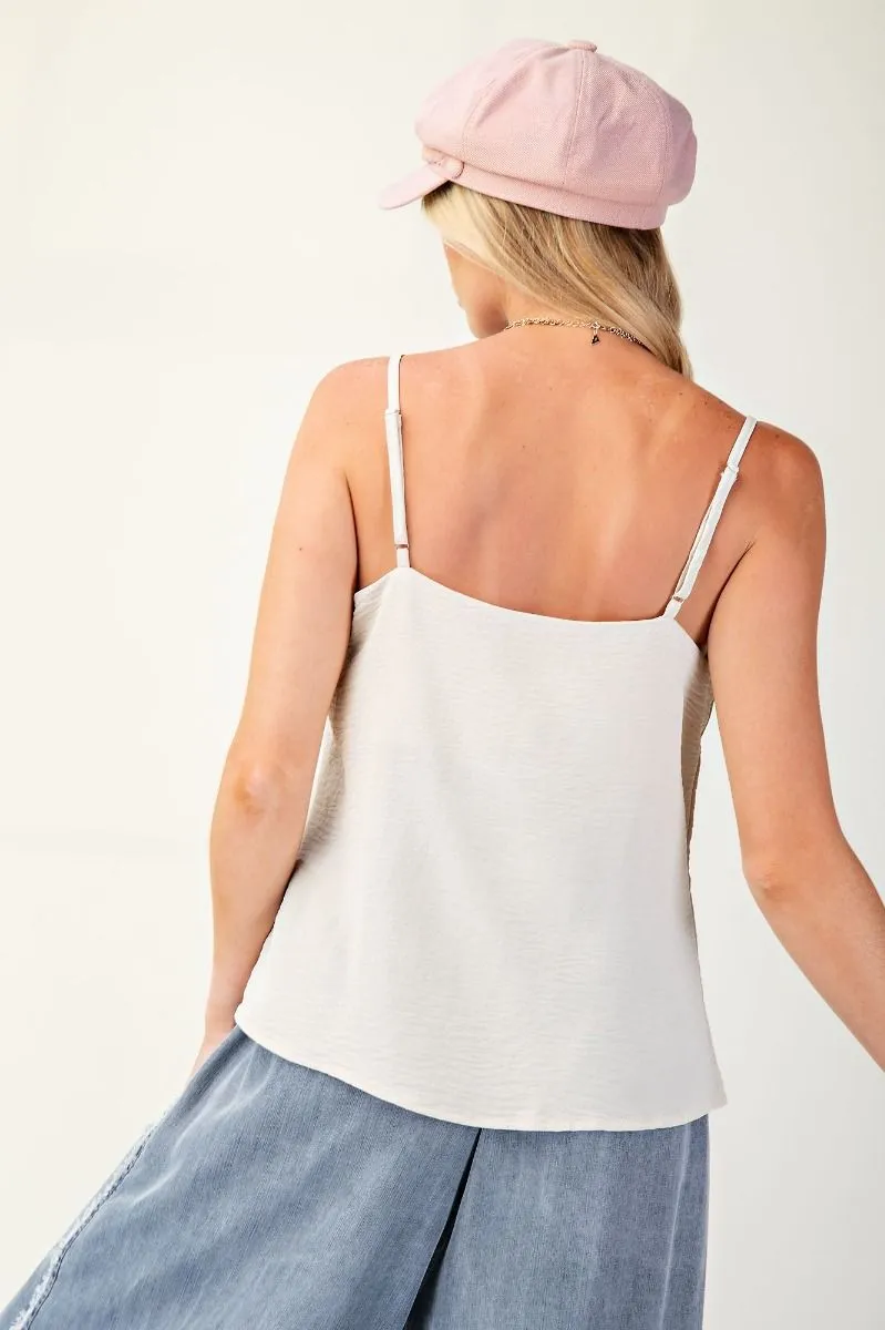 Laced Textured Camisole #277