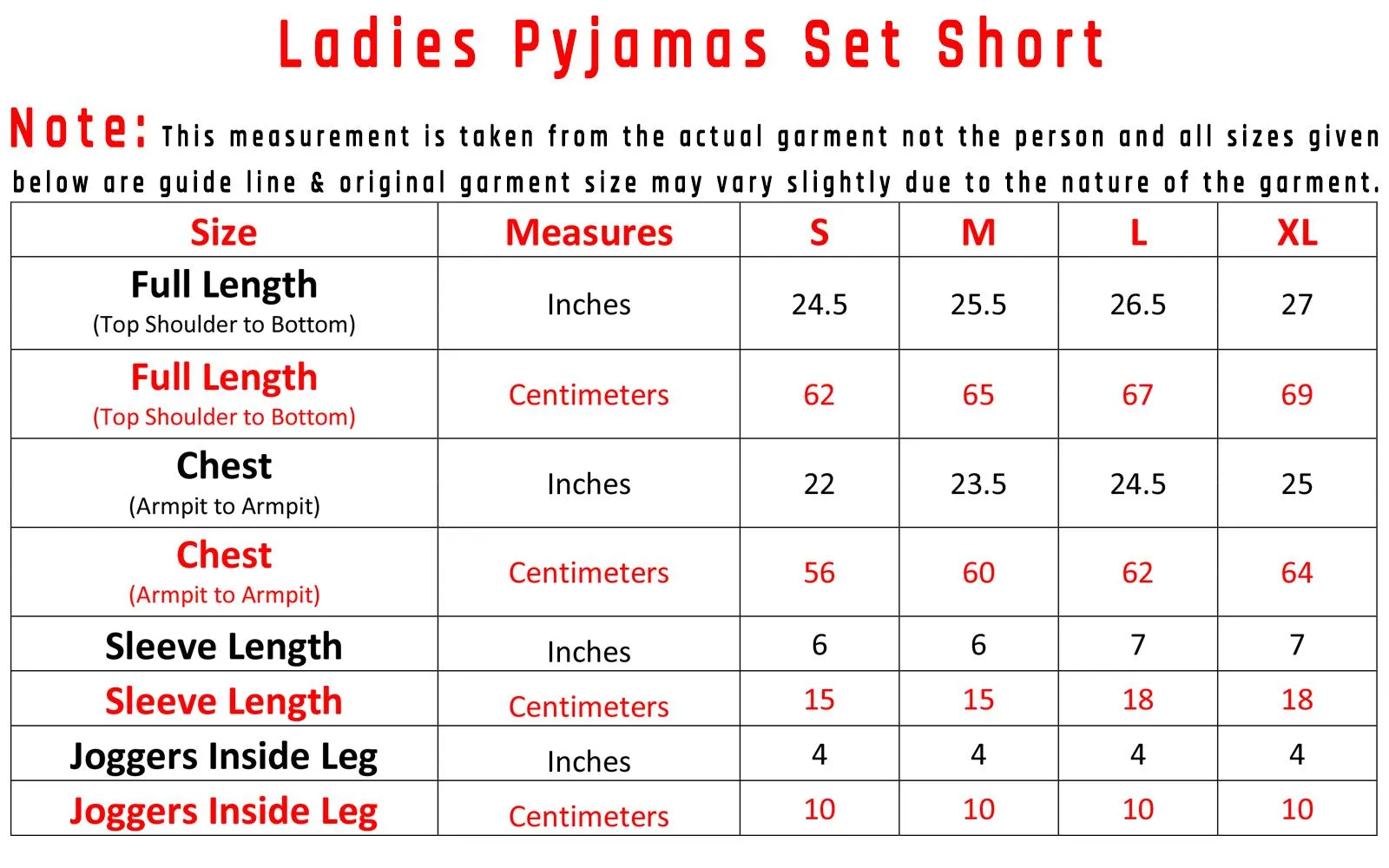Ladies Fruit Print Pyjama Short Set
