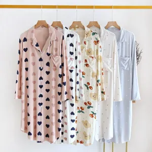Ladies' Long-Sleeved Sleepwear