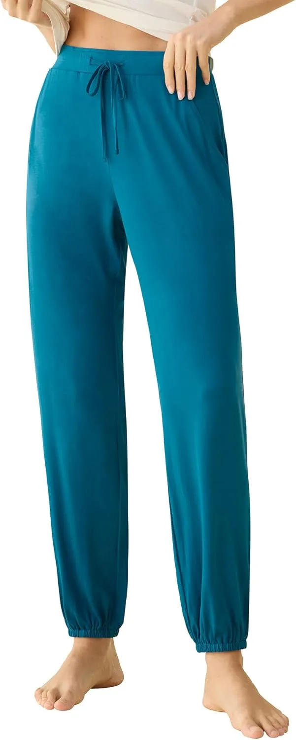 Latuza Women's Pajamas Pants Lounge Bottoms with Pockets