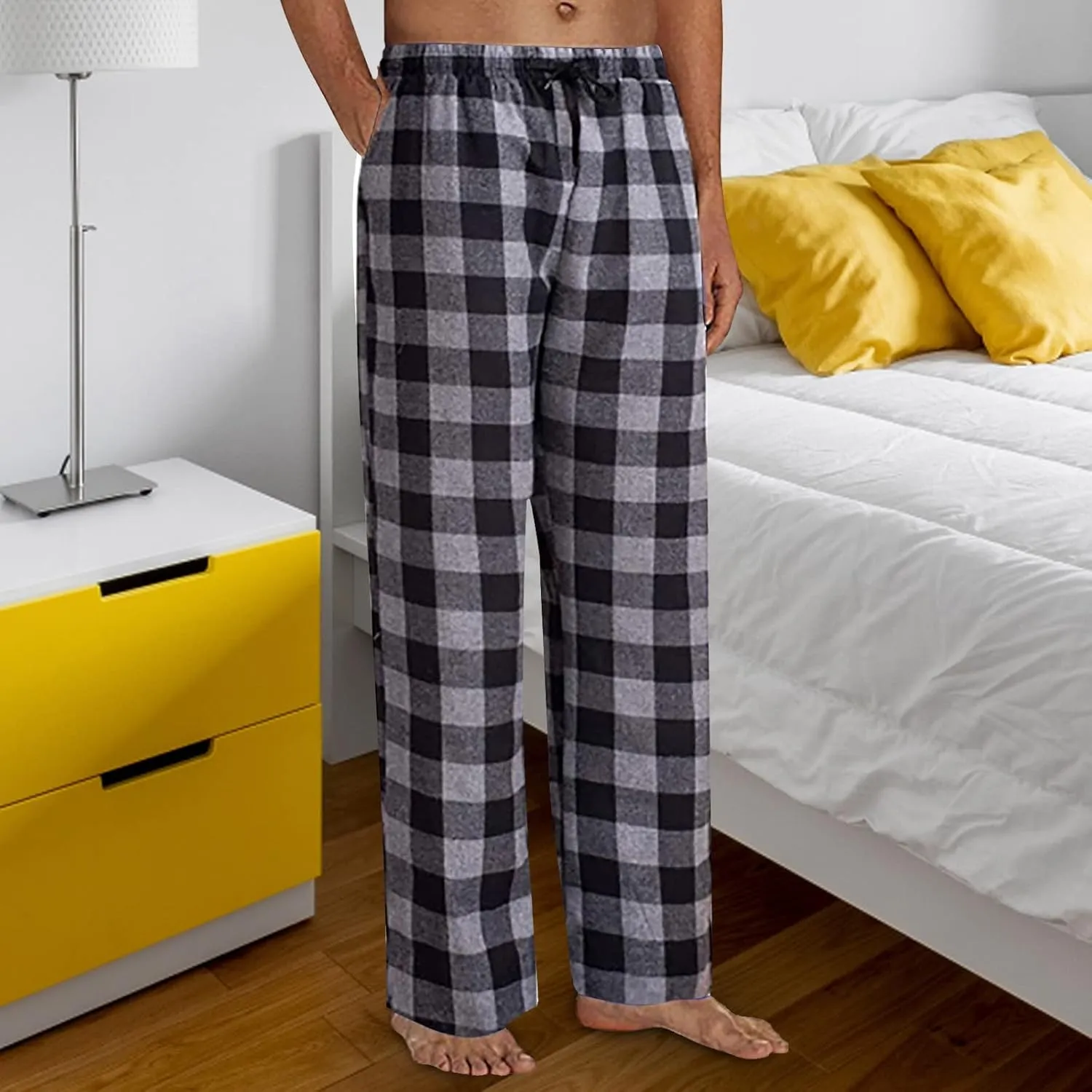 LCMTWX Mens Christmas Pajamas Pants Pajama Pants with Drawstring and Pockets Men Pajama Pants Funny Christmas Pajamas