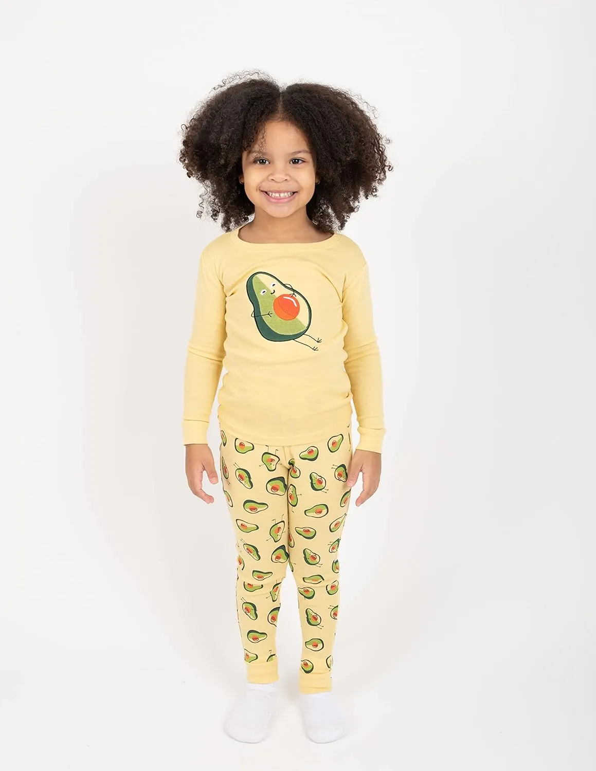 Leveret Kids Pajamas Boys & Girls Cute Prints 2 Piece Pajama Set 100% Cotton (Size 2-14 Years)