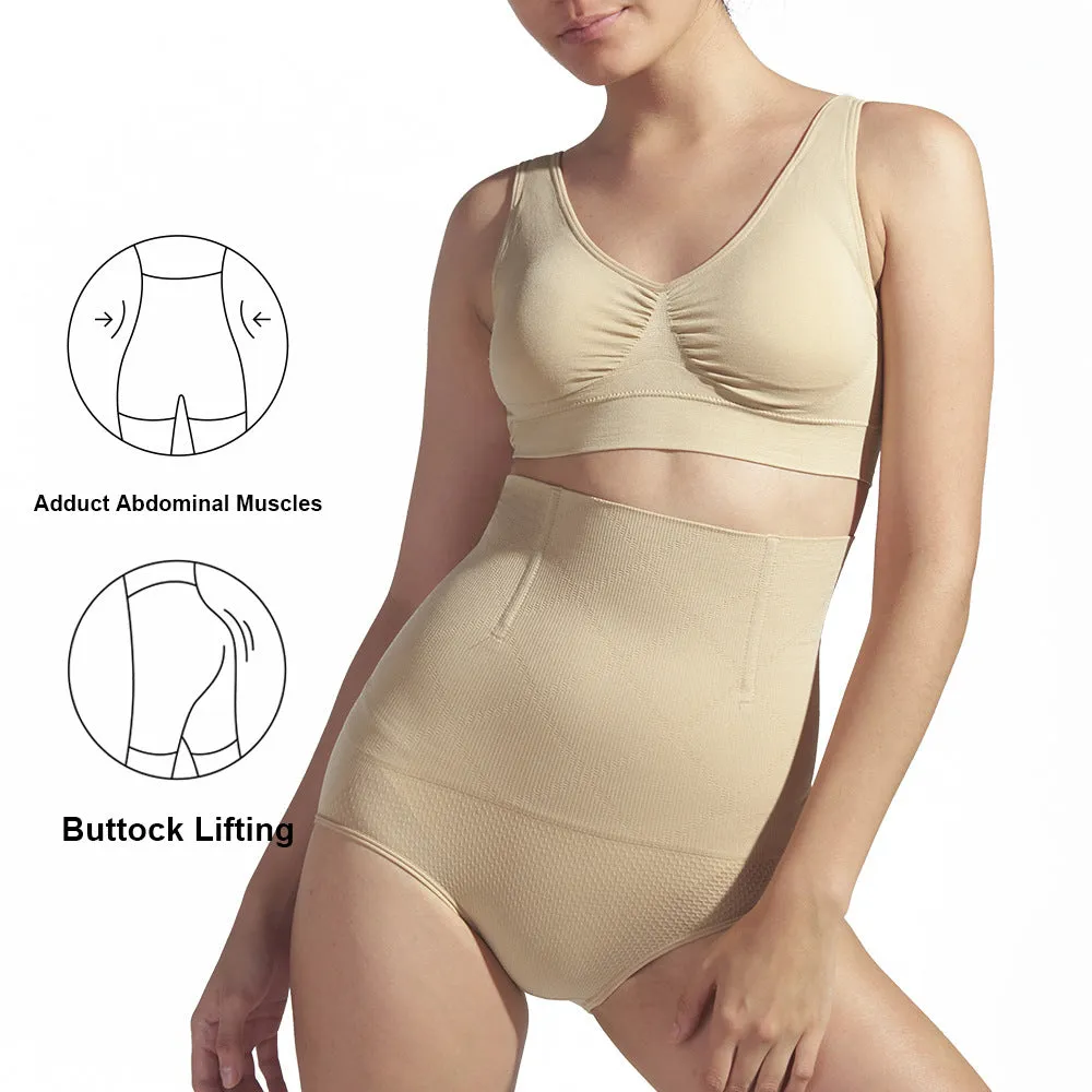 LilyLove® Firm Sculpt High Waisted All-day Lift Shapewear Briefs(2 Packs)