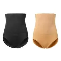LilyLove® Firm Sculpt High Waisted All-day Lift Shapewear Briefs(2 Packs)