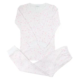 Little Flowers Printed Pajamas  | Girl
