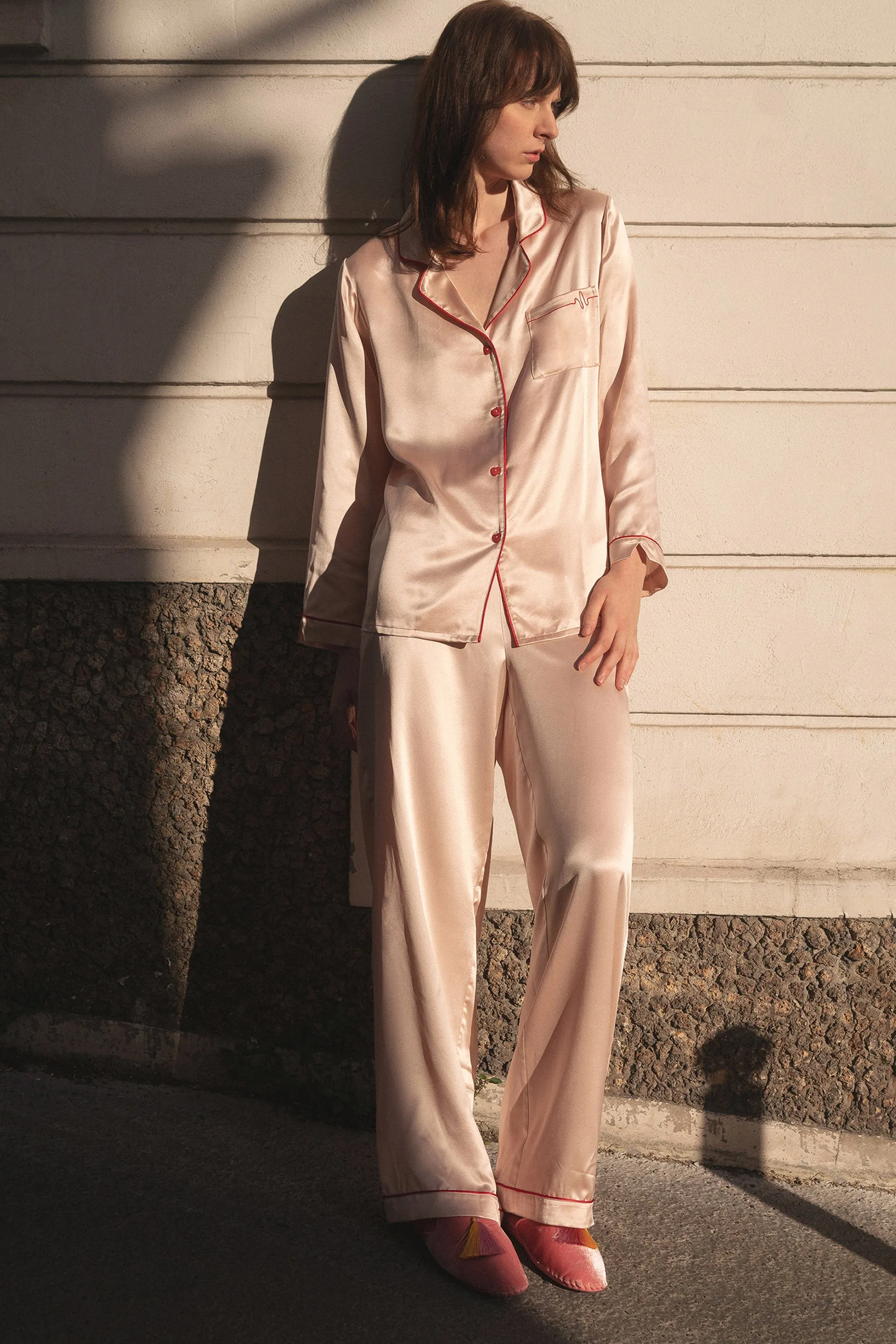 Little Joy Gift | Tchin-Tchin Silk Long Pajamas Set