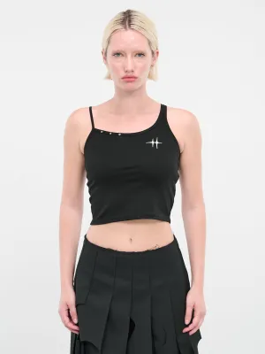 Logo Tank Top (CA05MST8BK-BLACK)
