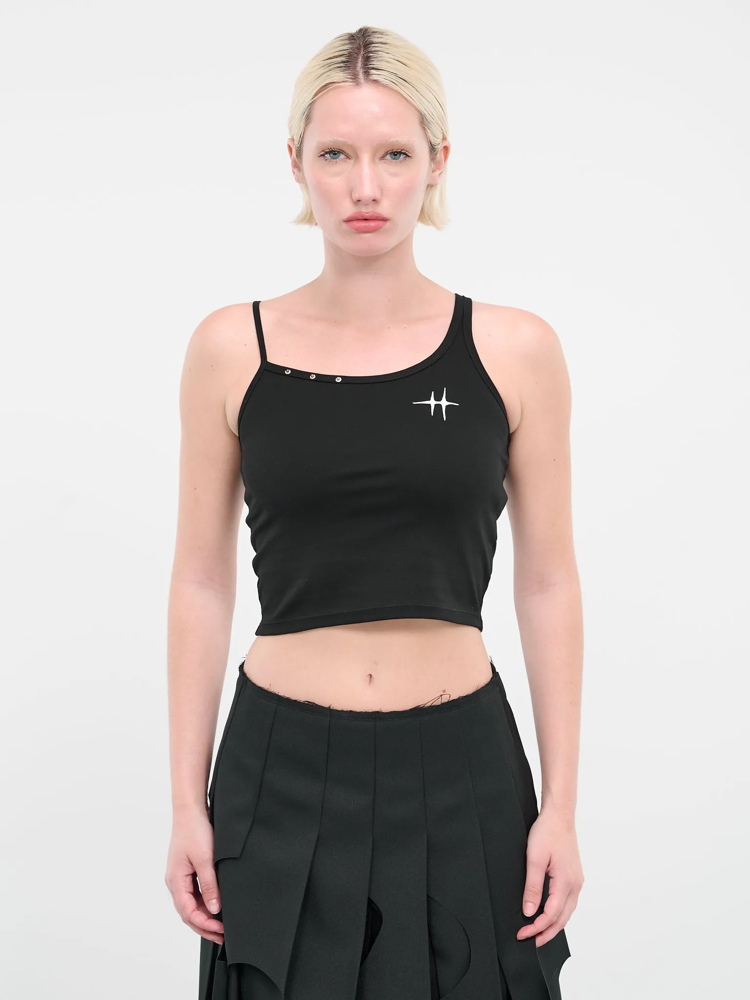 Logo Tank Top (CA05MST8BK-BLACK)