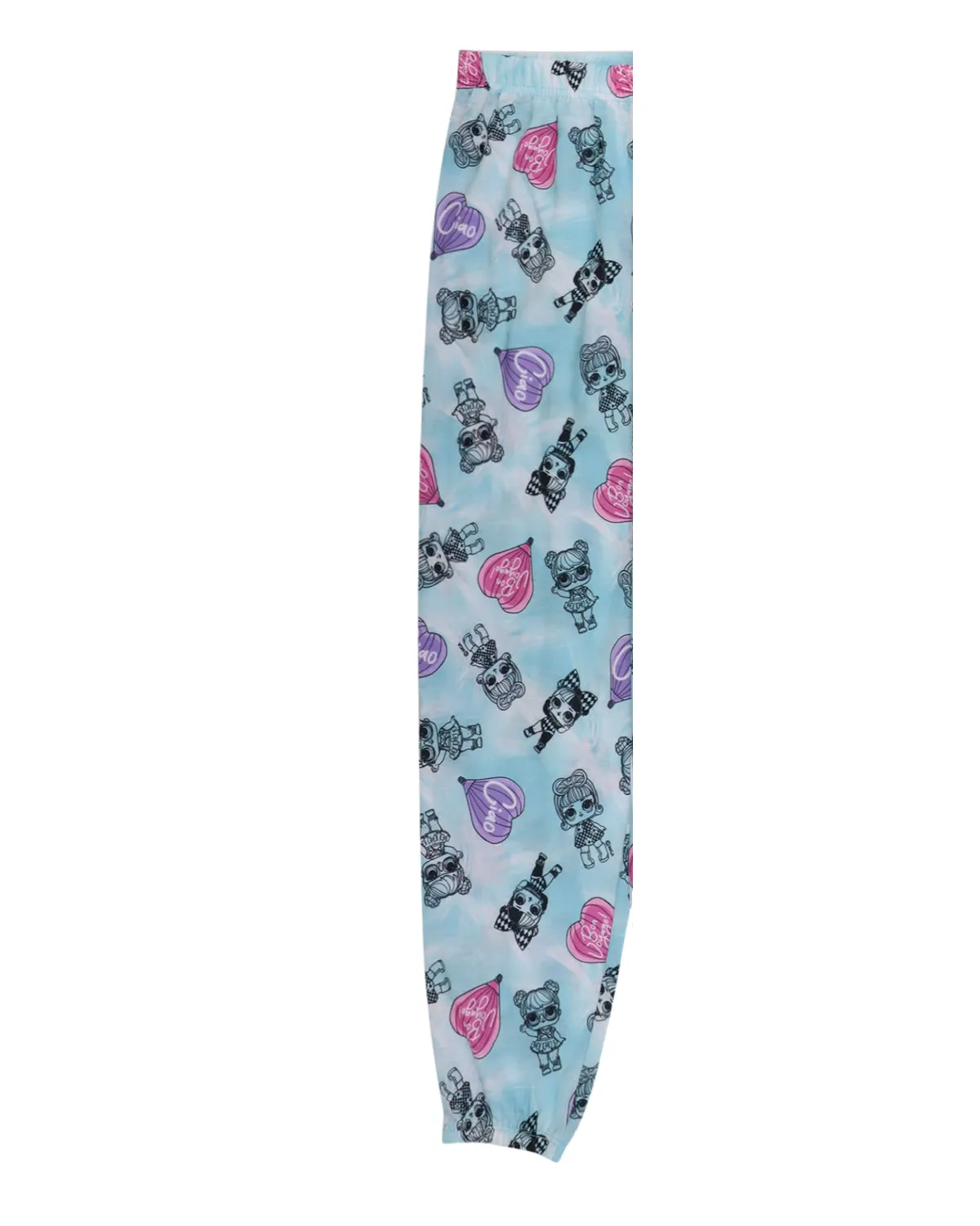 LOL Girls Pajamas Short Sleeve Kids PJs 3 Piece Set