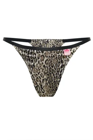 Lolita Beige Leo thongs