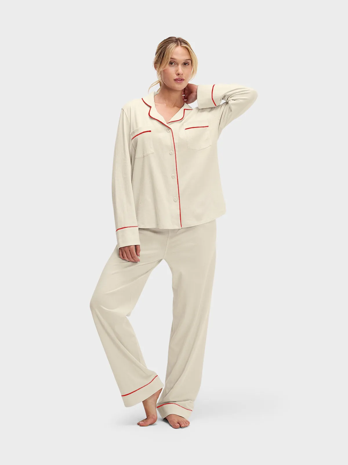 LONG SLEEVE PAJAMA SET: SLEIGH, GIRL!