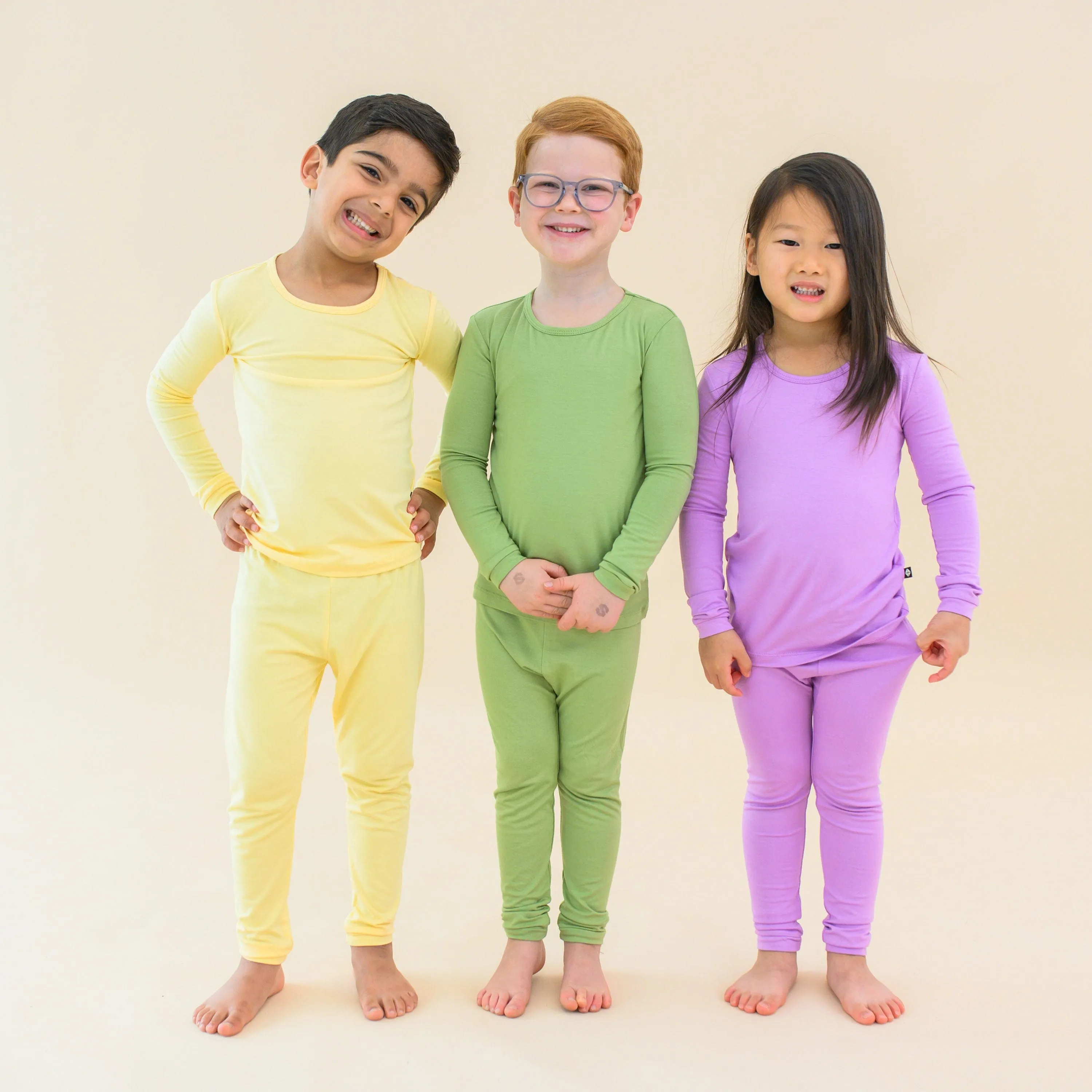 Long Sleeve Pajamas in Poi