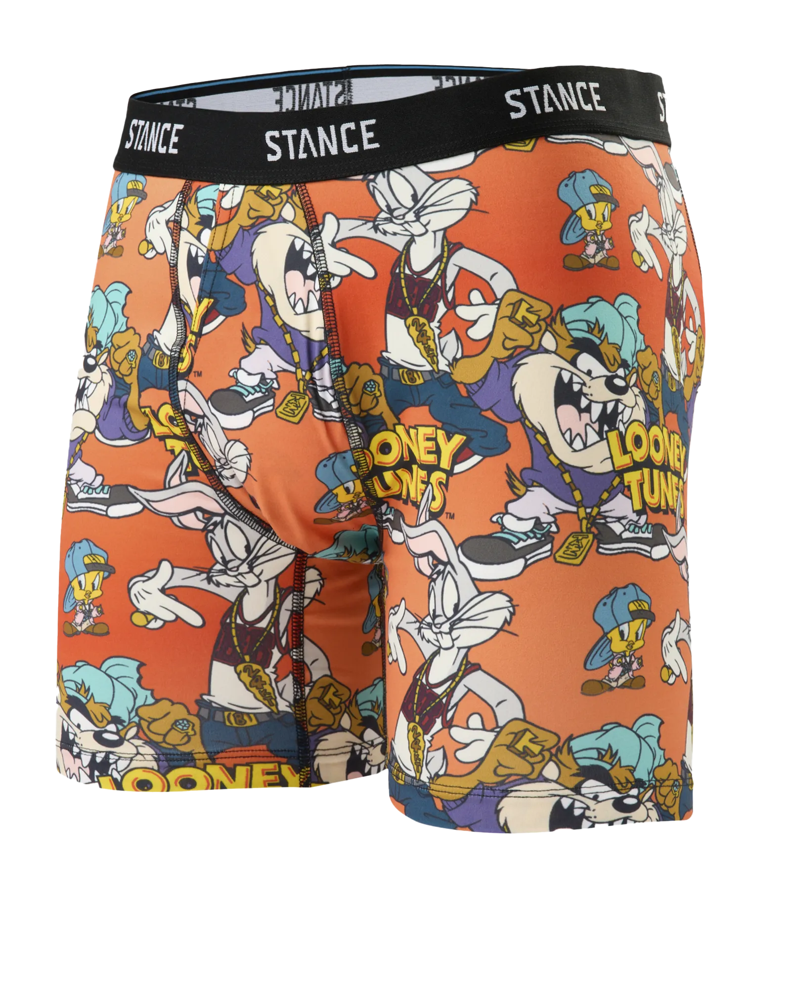 Looney Tunes Boxer Brief in Black