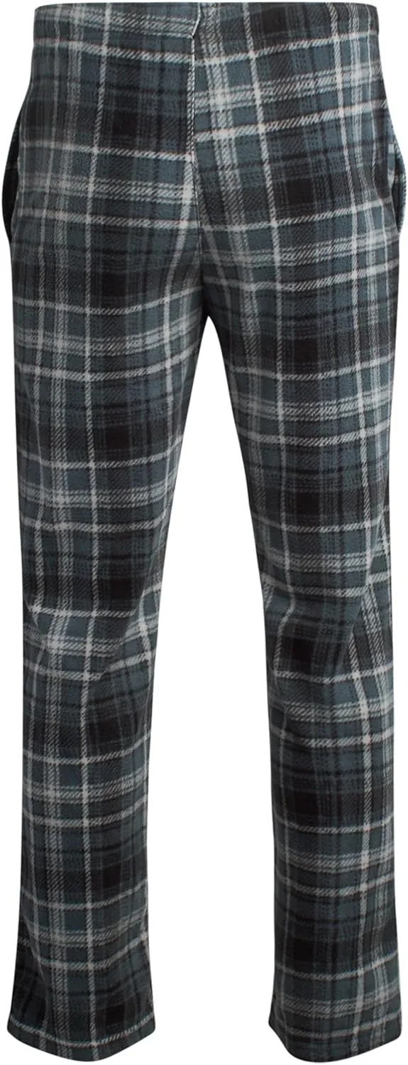 Lucky Brand Men's Pajama Pants  Ultra Soft Fleece Pajama Bottoms Lounge Pants for Men - Breathable Mens Sleep Pants (S-XL).