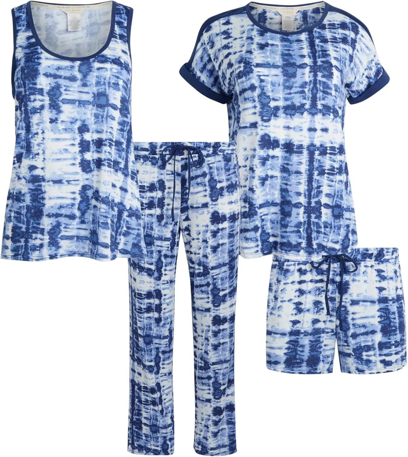 Lucky Brand Women's Pajama Set 4Piece