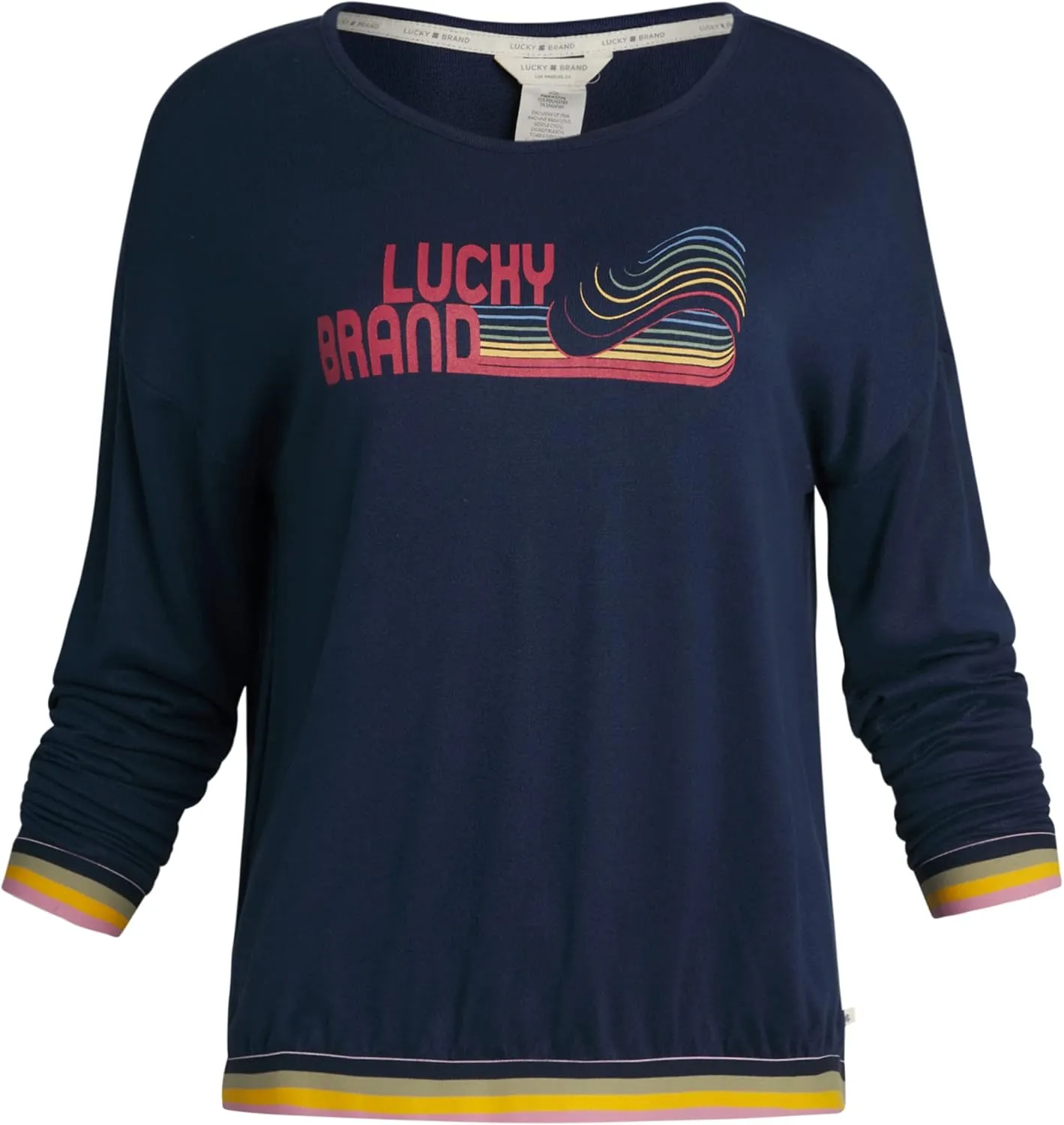 Lucky Brand Women's Super Soft Hacci Long Sleeve and Pant Lounge Set