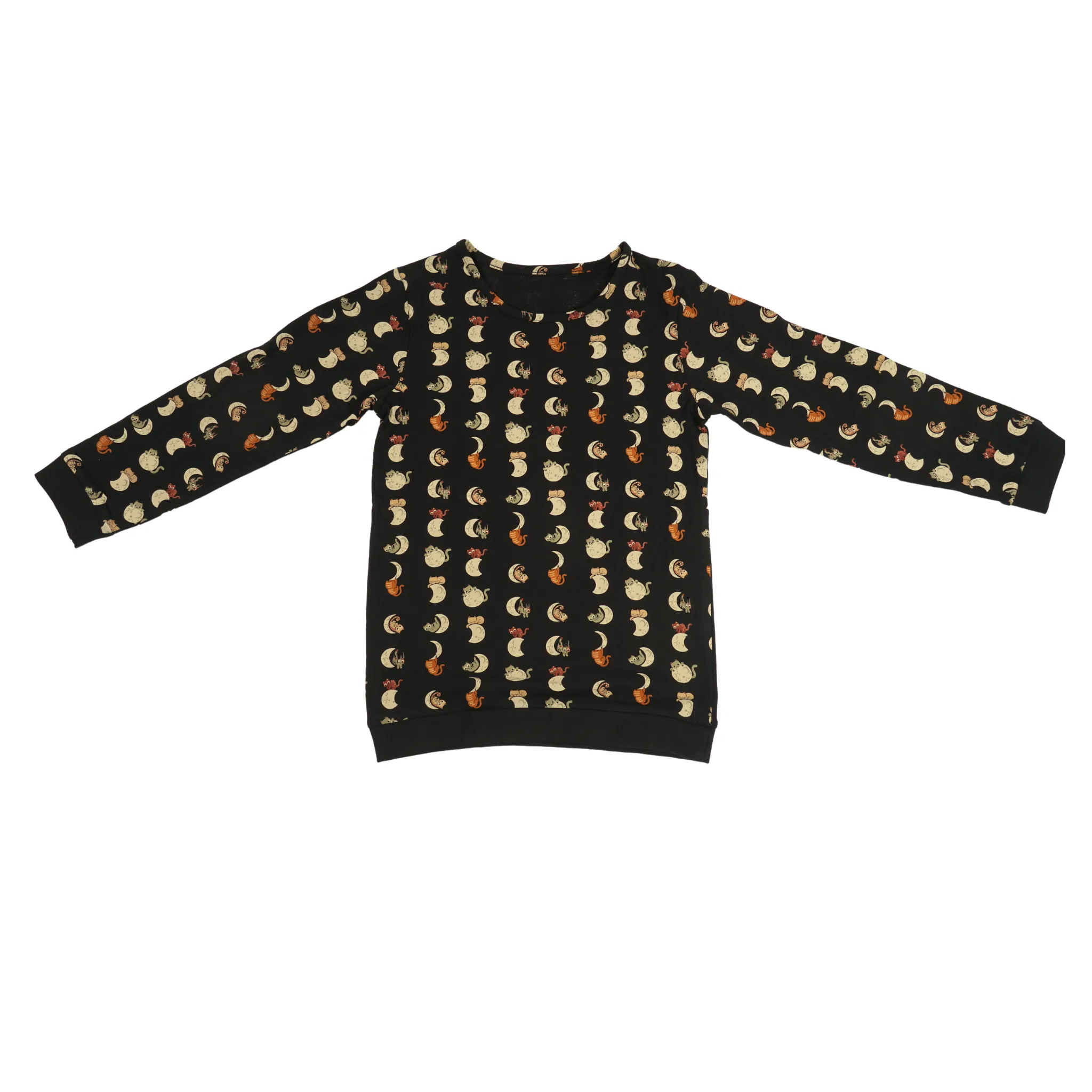 Lunar Kitty Glow-in-the-Dark Kids Pajamas Set