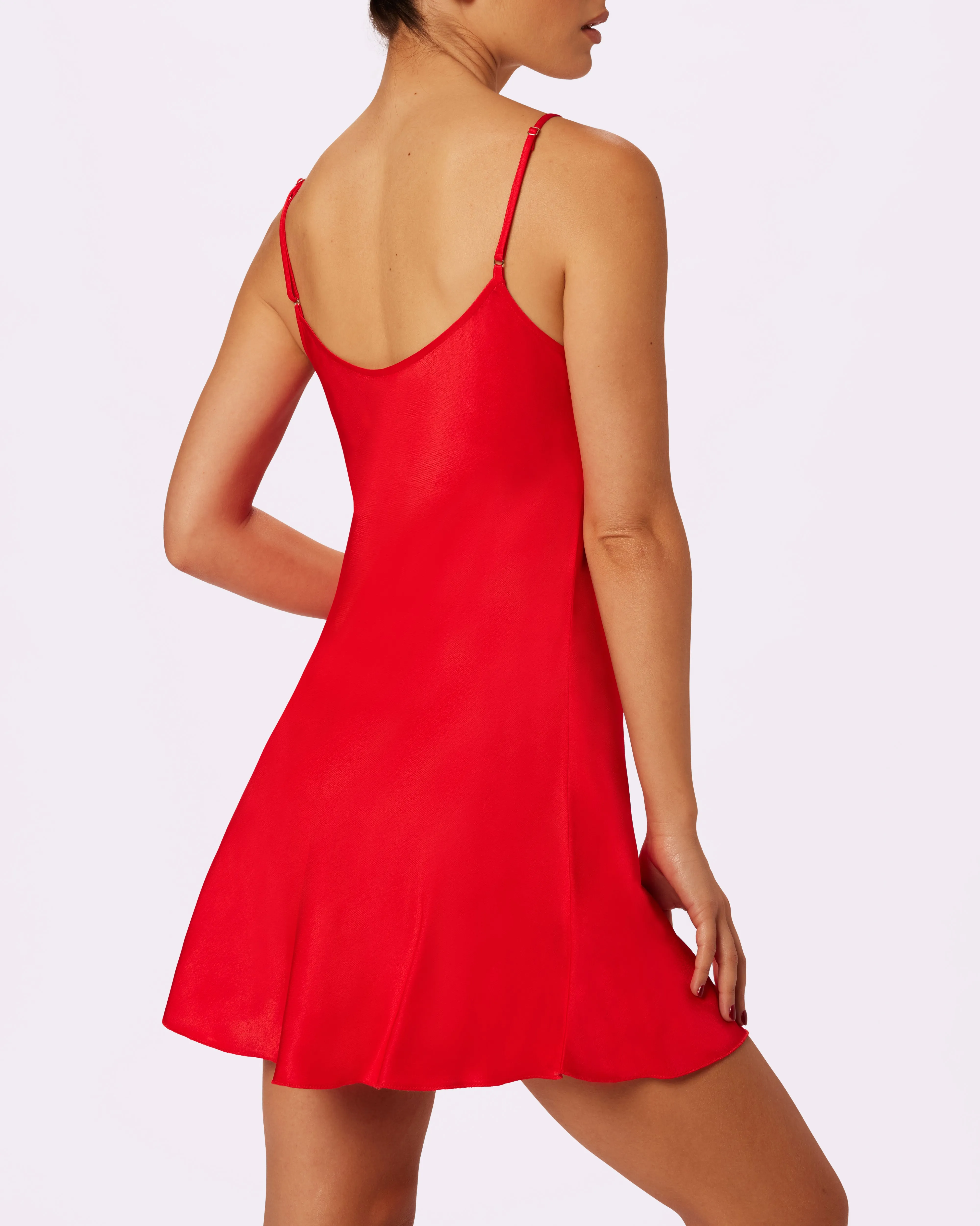 Luxe Sleep Dress | Plush Satin (Balloon)