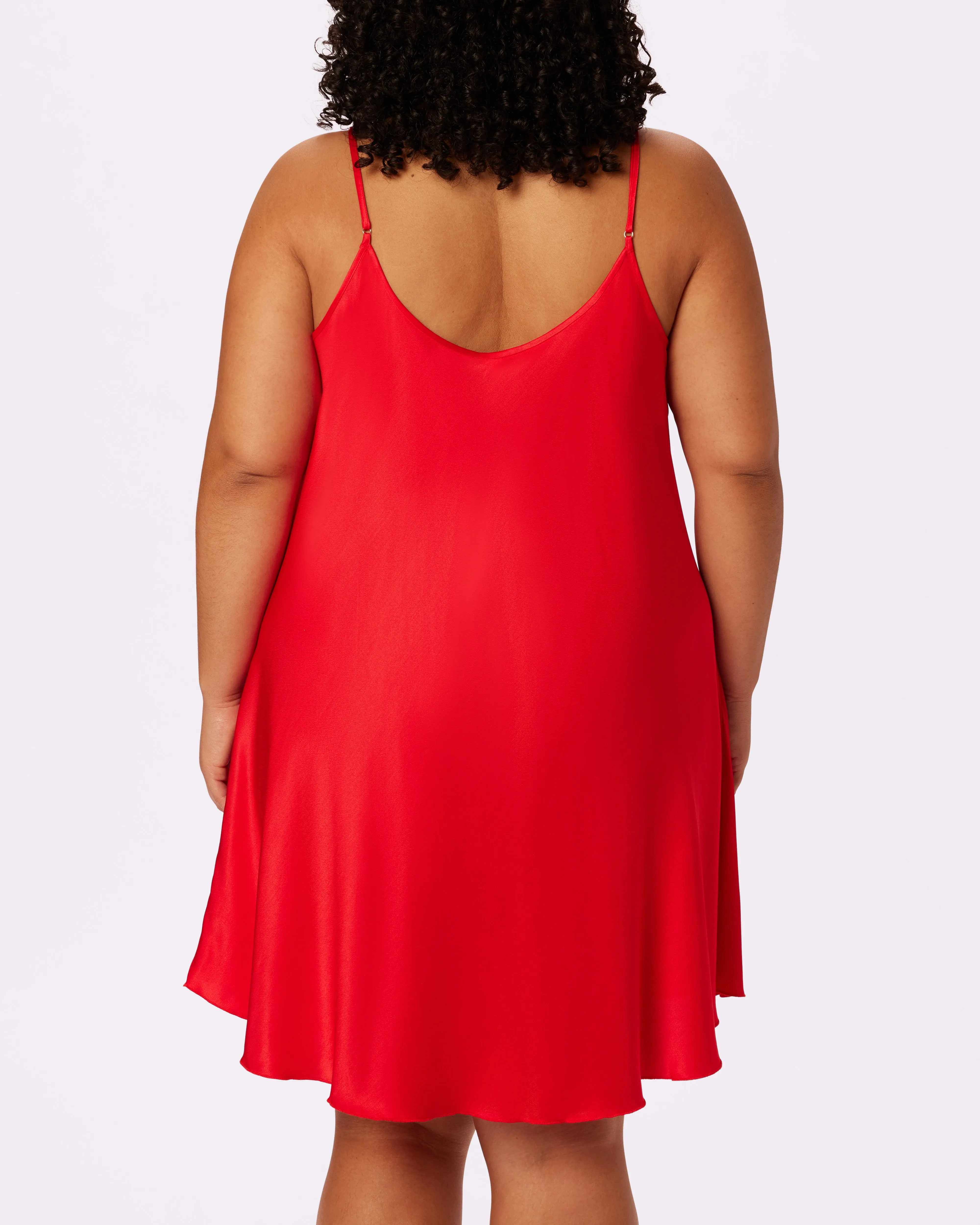 Luxe Sleep Dress | Plush Satin (Balloon)