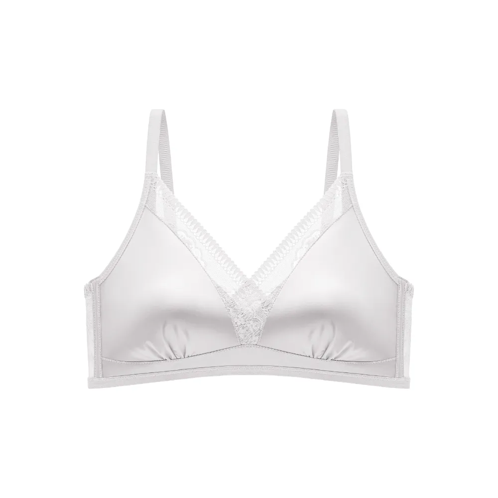 Magic Seamless Lace Silk Push-Up Bra