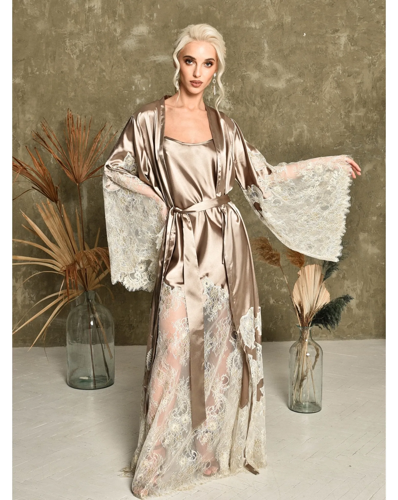 Marrakesh Robe and Nightgown Set